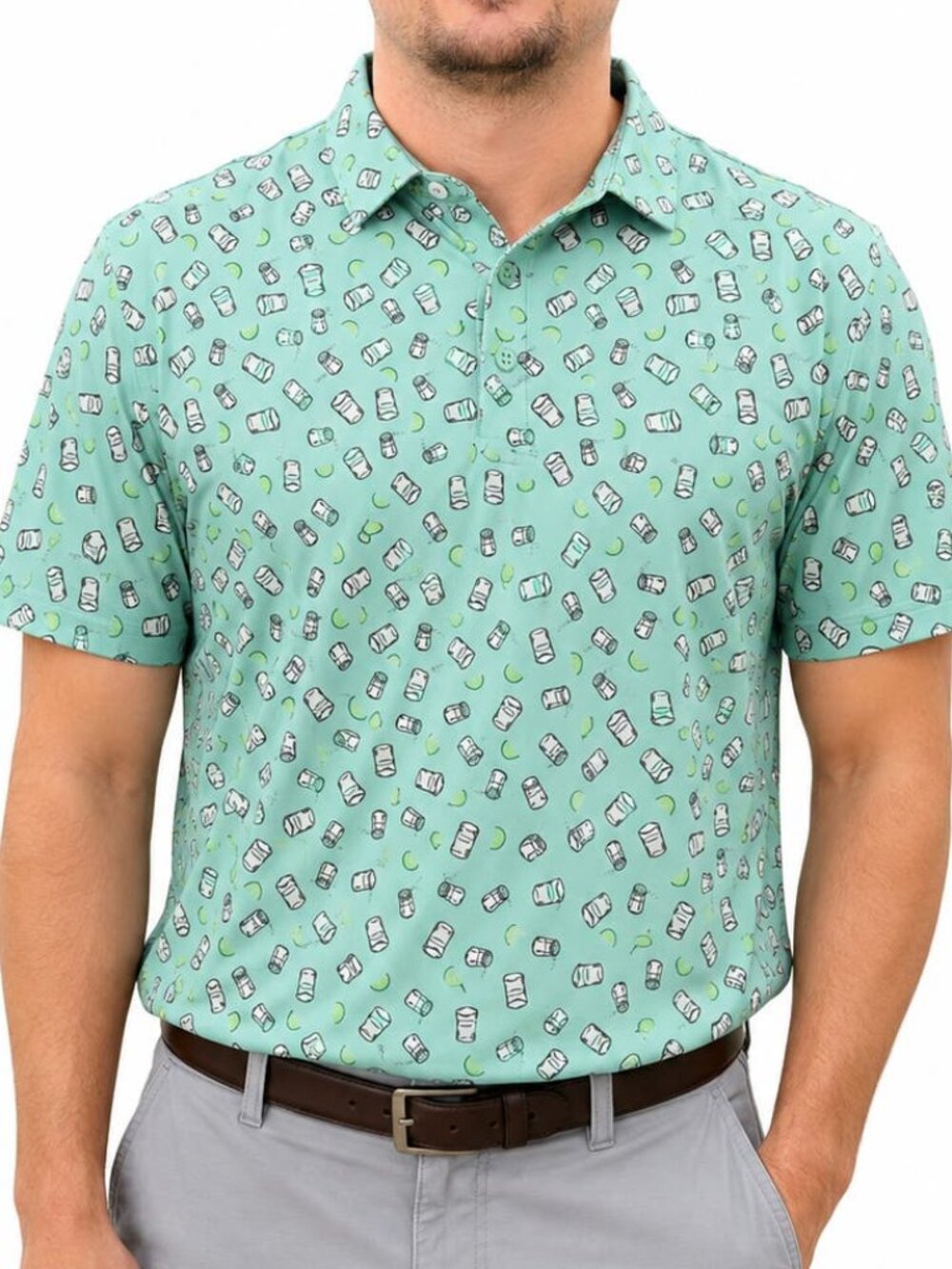 Tequila Shots Mens Polo